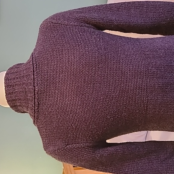 H&M Long Knit Cardigan Sweater,  in brown, size XS - Picture 7 of 13